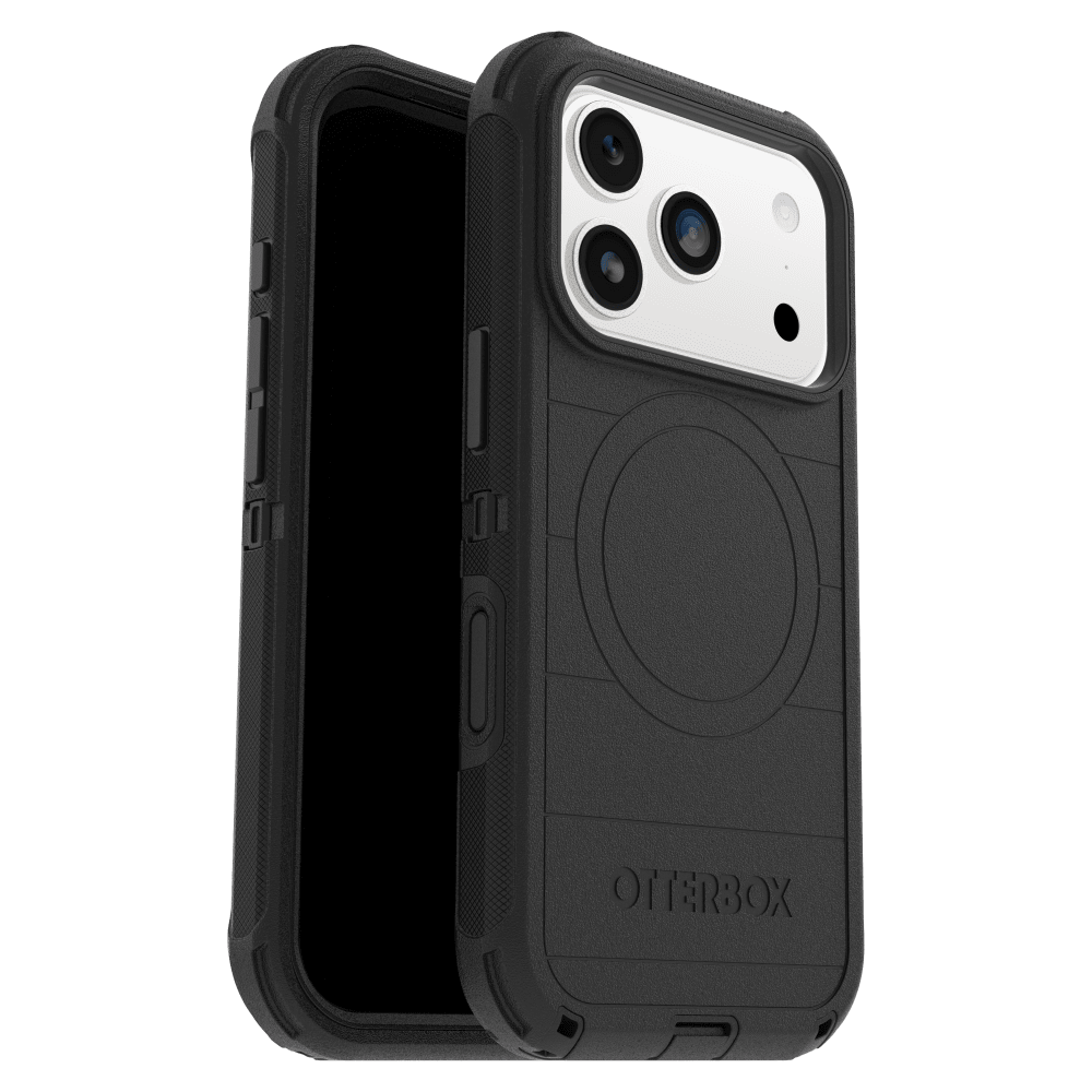 OtterBox - Defender Pro MagSafe Case with Camera Control for Apple iPhone 17 Pro - Black
