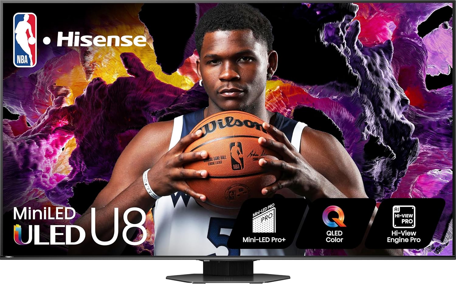 Hisense U8N 85" 4K UHD ULED Mini-LED Google Smart TV (2024)
