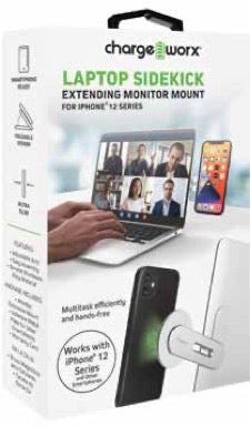 Chargeworx LAPTOP SIDEKICK EXTENDING MONITOR MOUNT FOR IPHONE®