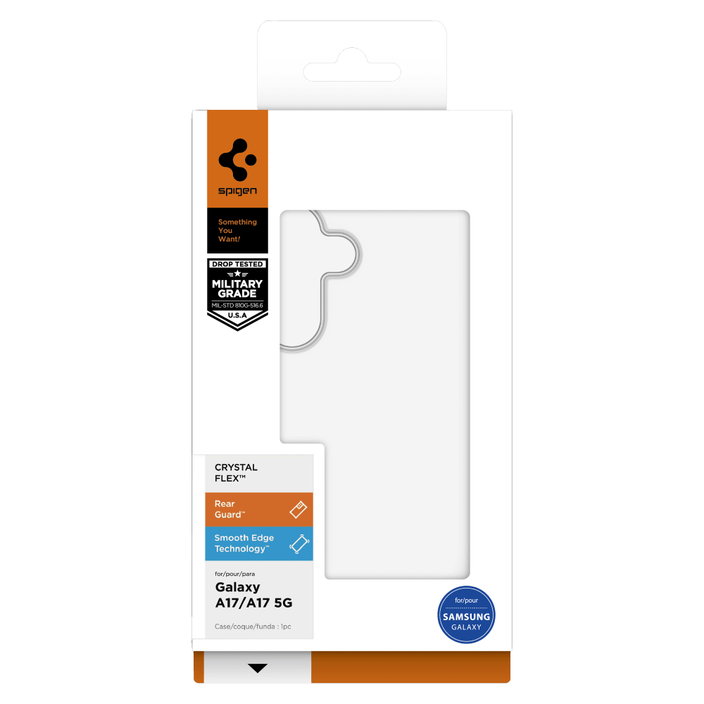 Spigen - Crystal Flex Case for Samsung Galaxy A17 5G - Crystal Clear
