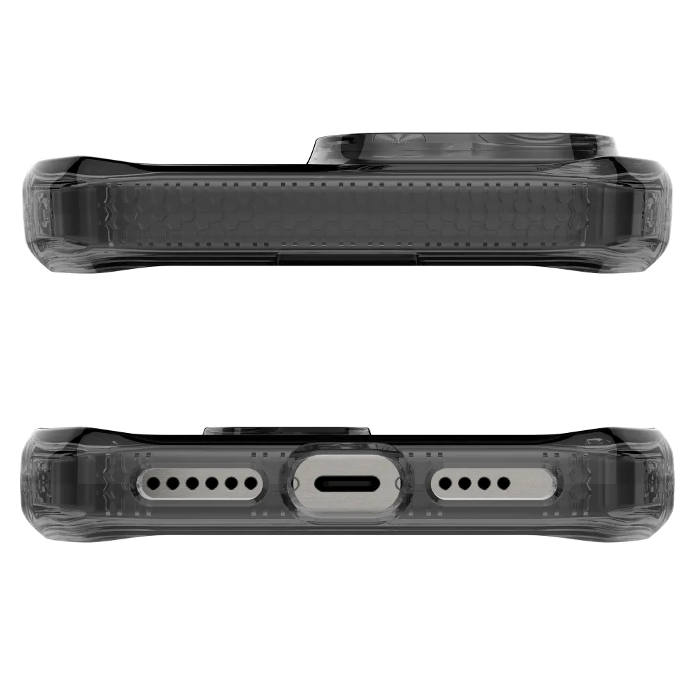 ITSKINS - Hybrid_R Vapor MagSafe Case for Apple iPhone 16 Pro - Smoke