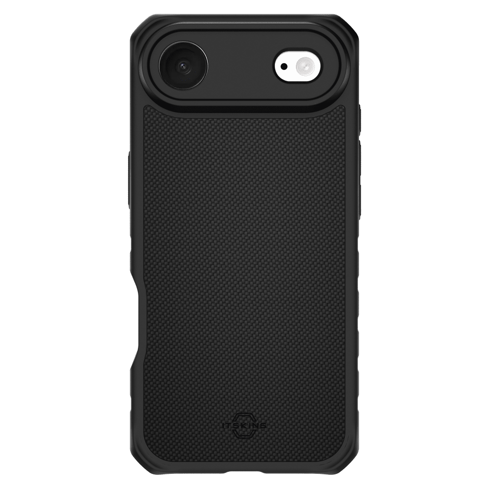 ITSKINS - Hybrid_R Nylon MagSafe Case for Apple iPhone Air - Black