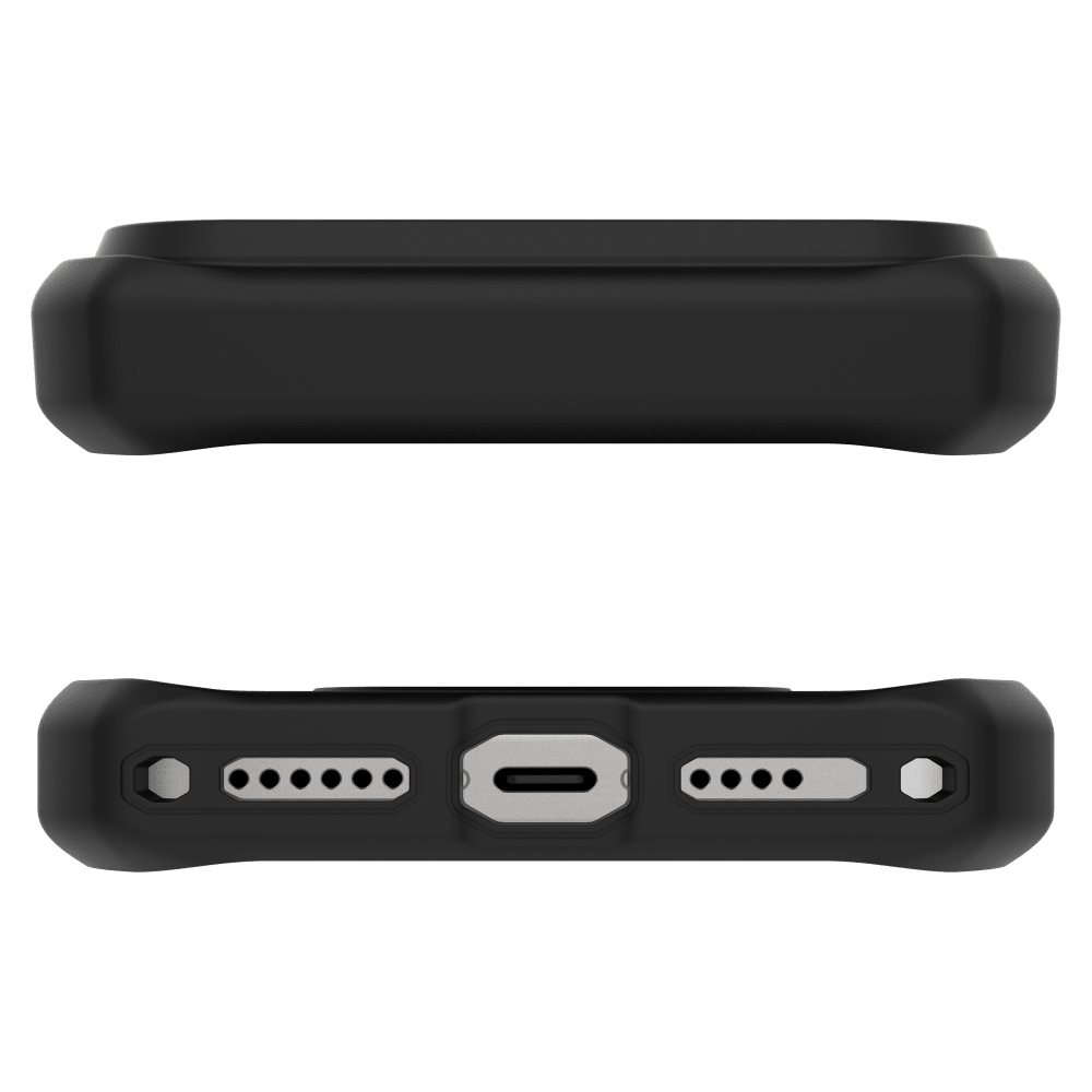 ITSKINS - Hybrid_R Nylon MagSafe Case for Apple iPhone 17 Pro Max - Black