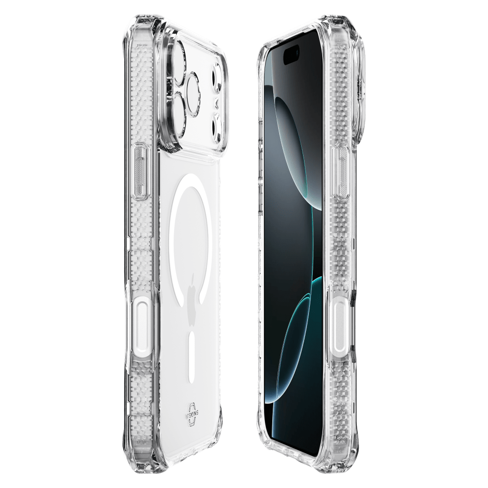 ITSKINS - Hybrid_R Clear MagSafe Case for Apple iPhone 17 Pro Max - Transparent