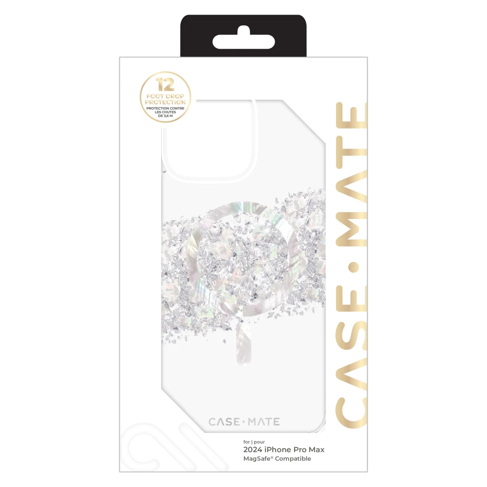 Case-Mate - Karat MagSafe Case for Apple iPhone 16 Pro Max - Touch of Pearl