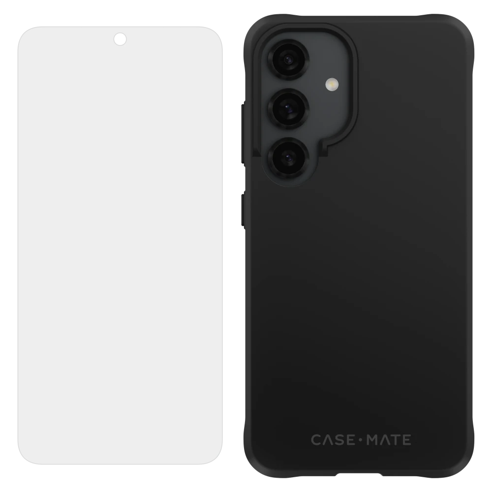 Case-Mate - Protection Pack Tough Case and FlexiShield Screen Protector for Samsung Galaxy S25