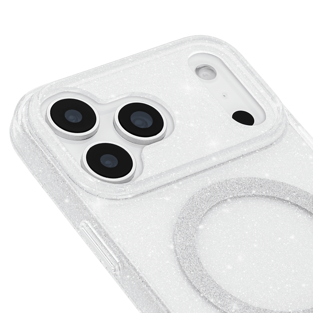 Case-Mate - Twinkle MagSafe Case for Apple iPhone 17 Pro Max - Twilight Silver