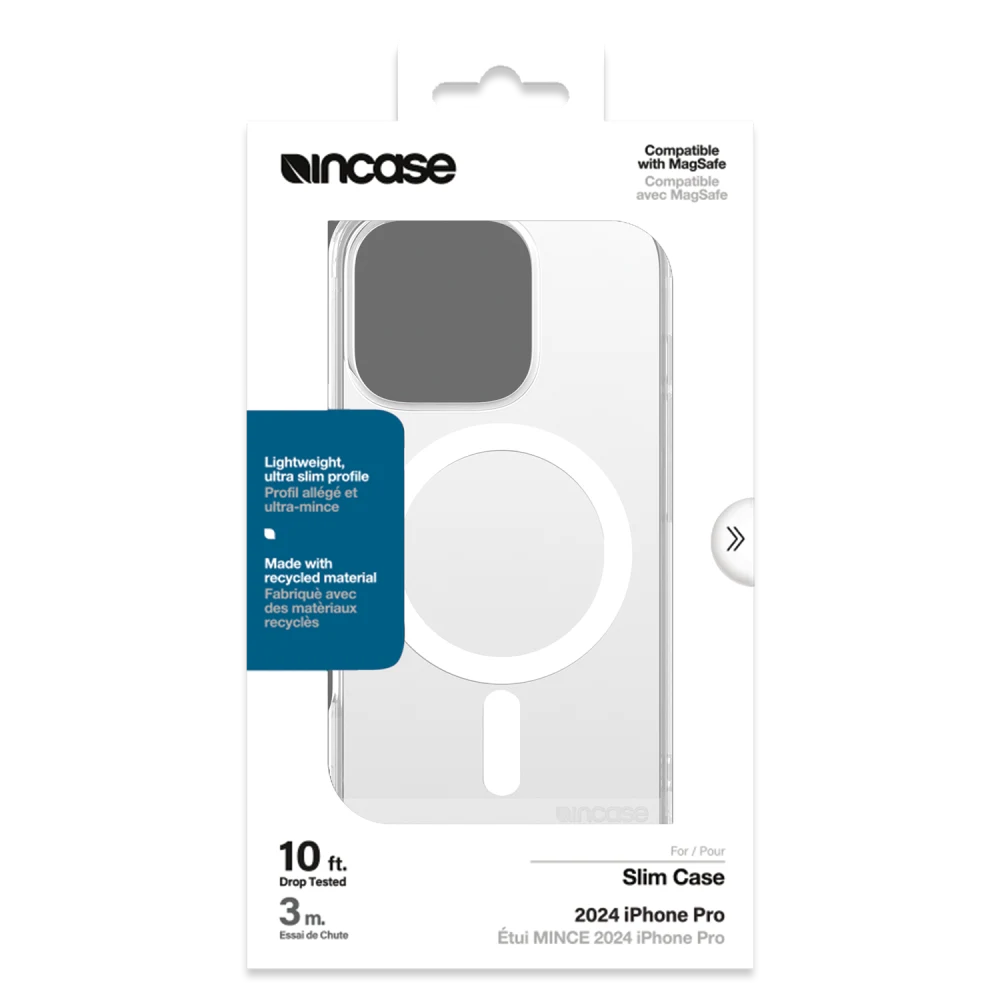 Incase - Slim MagSafe Case for Apple iPhone 16 Pro - Clear
