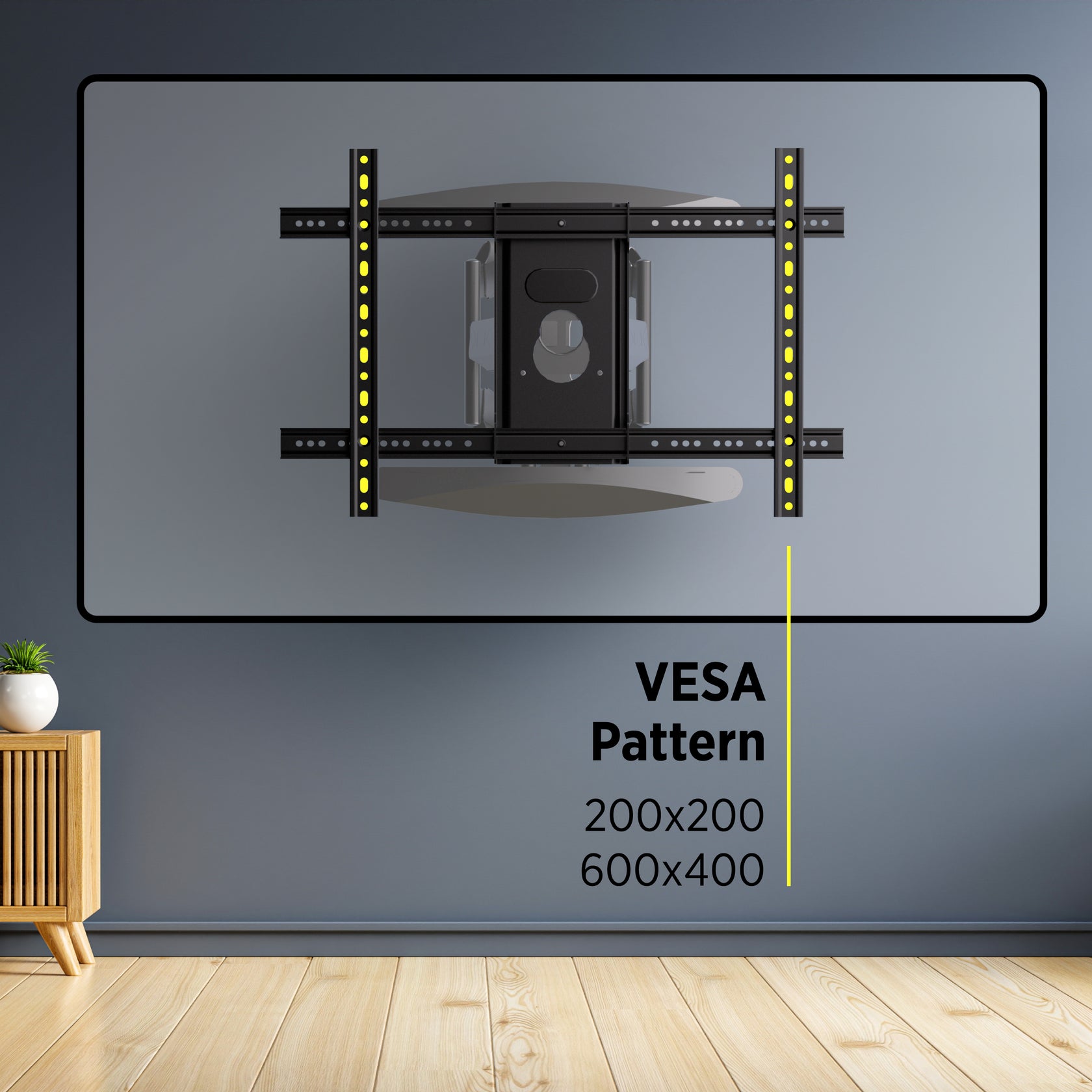 Promounts MA641 42-Inch to 85 Inch Extra-Large Articulating TV Wall Mount