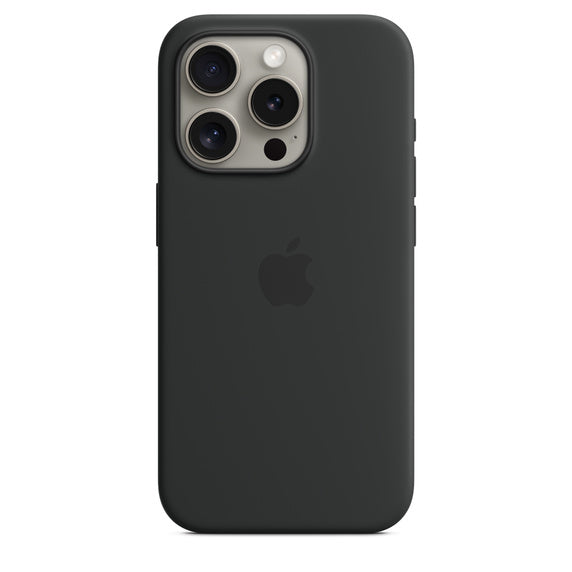 Apple Silicone Case with MagSafe for iPhone 15 Pro