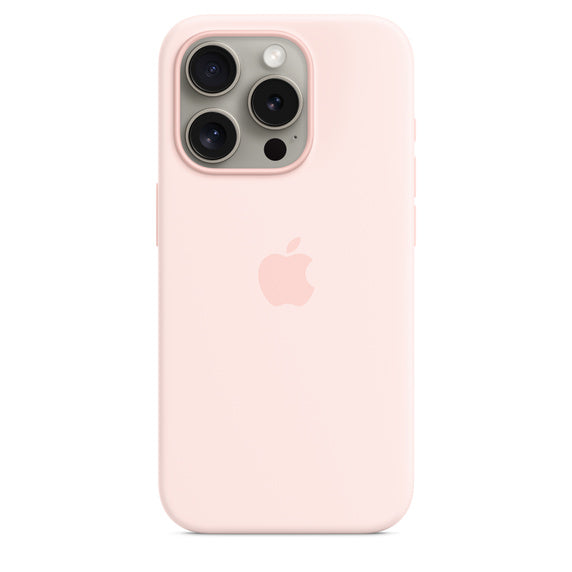 Apple Silicone Case with MagSafe for iPhone 15 Pro