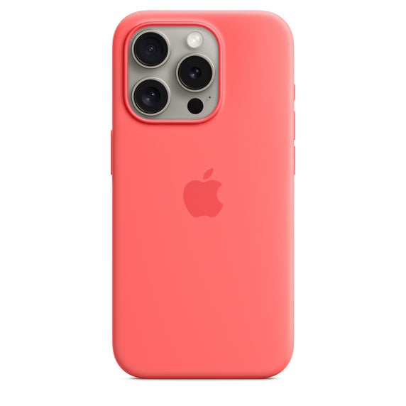 Apple Silicone Case with MagSafe for iPhone 15 Pro