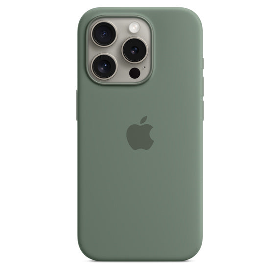 Apple Silicone Case with MagSafe for iPhone 15 Pro