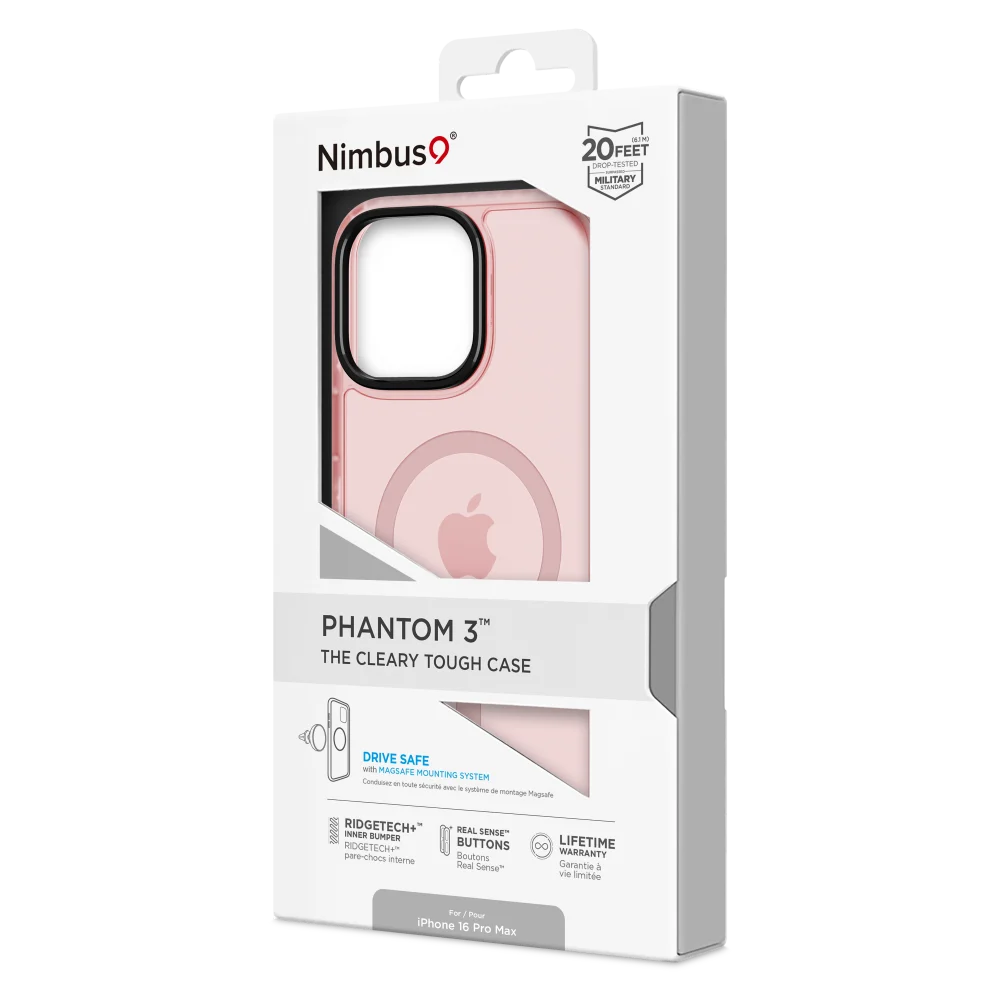 Nimbus9 - Phantom 3 MagSafe Case for Apple iPhone 16 Pro Max - Flamingo