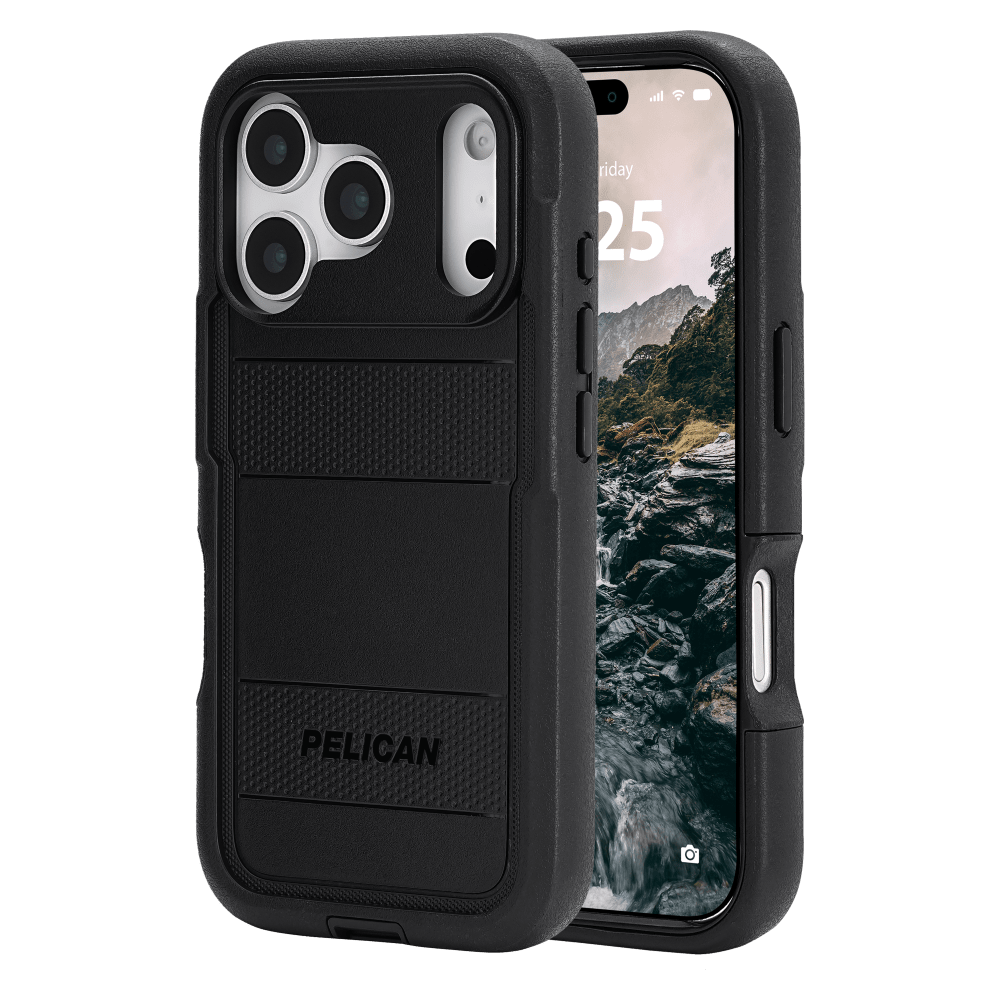 Pelican - Voyager MagSafe Case with Holster for Apple iPhone 17 Pro - Black