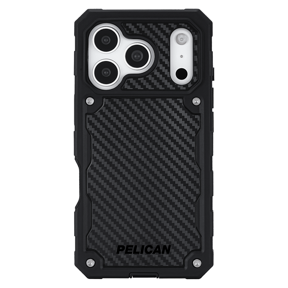 Pelican - Shield MagSafe Case with Holster for Apple iPhone 17 Pro Max - Carbon Fiber