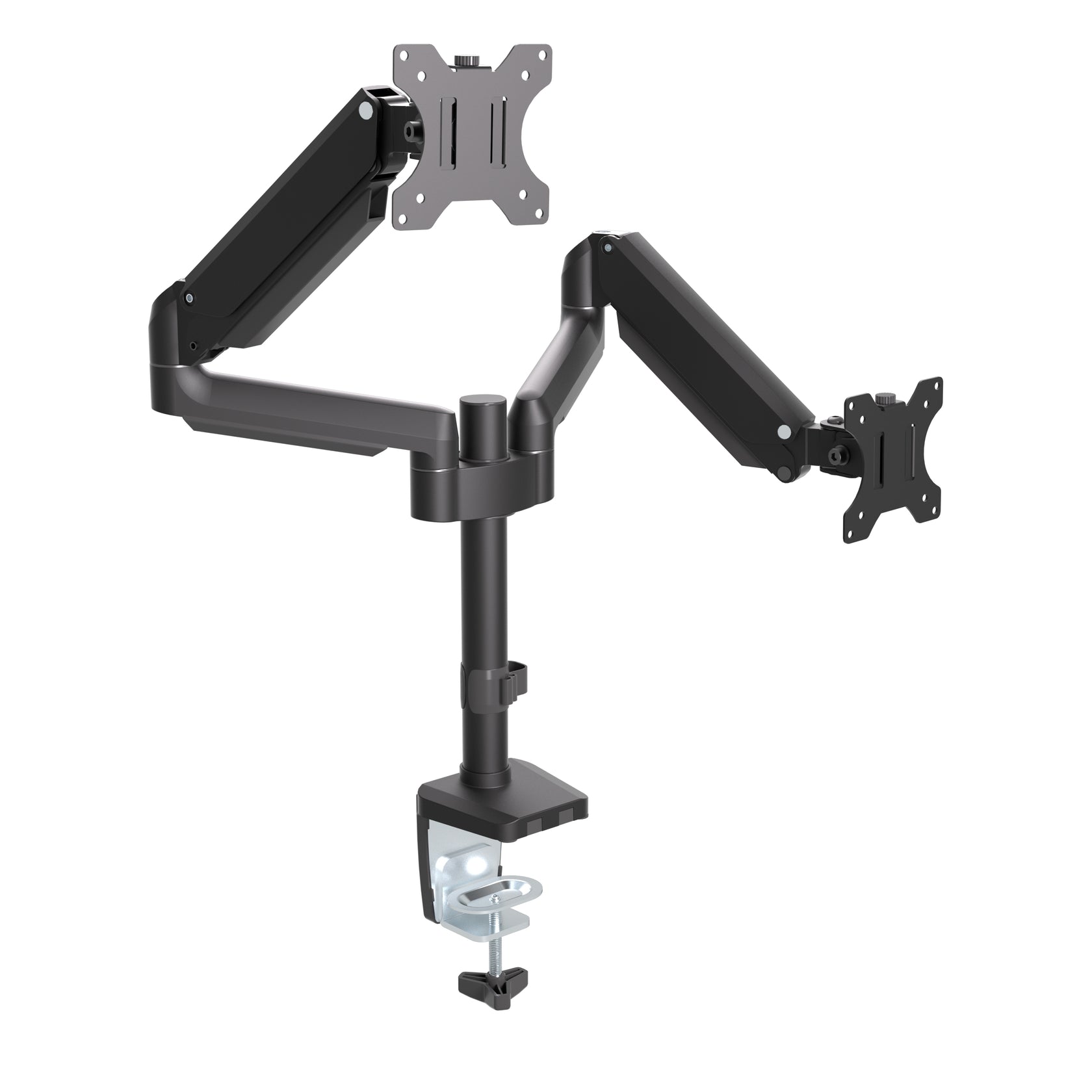 ProMounts PPMA2S Landscape to Portrait Double Monitor Arms for 13" to 32" Screens