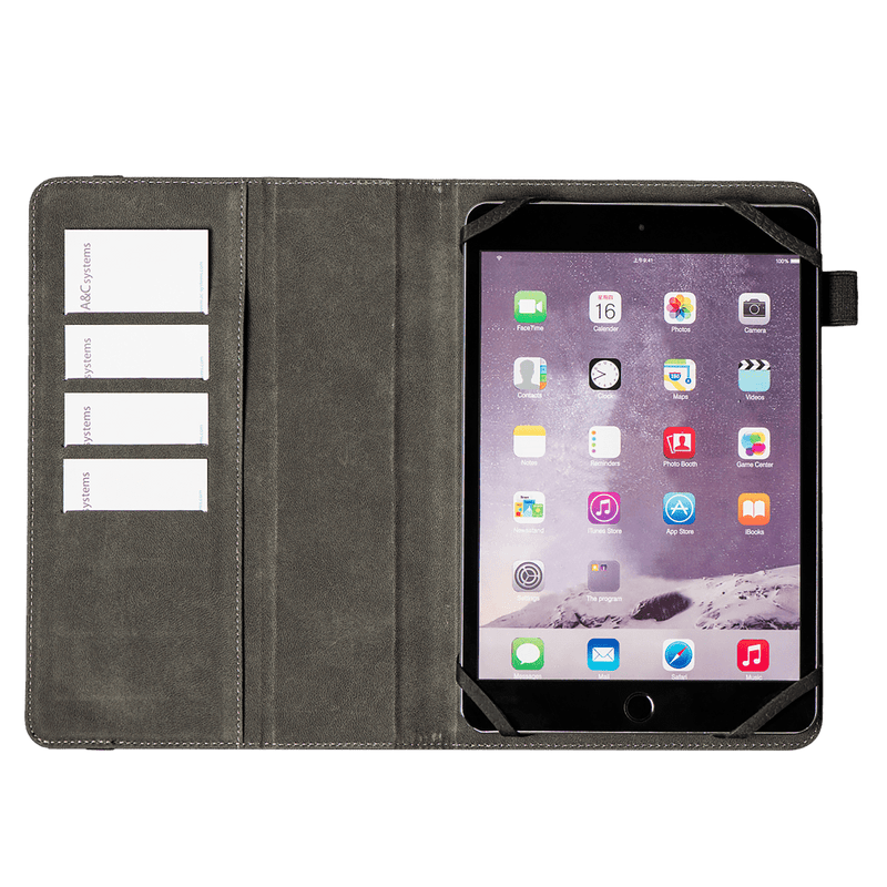 ItSkins Universal Folio Case for 9 to 10.5 Inch Tablets (Black)