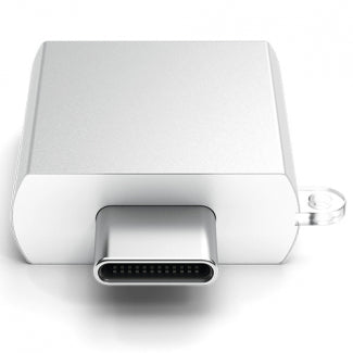 Satechi Type-C to Type-A USB Adapter (Silver)