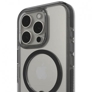 ZAGG - Santa Cruz Snap MagSafe Case Apple iPhone 16 Pro Max - Black