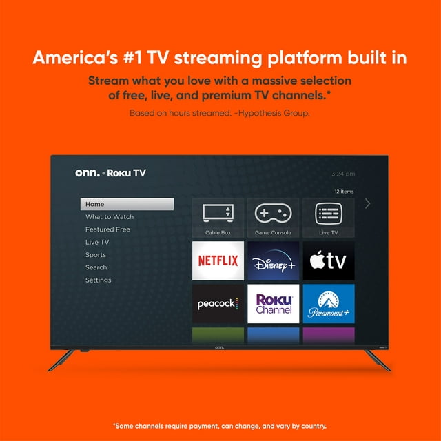 ONN 50" 4K UHD Roku TV