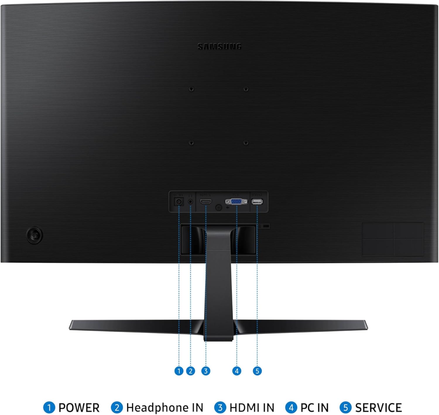 Samsung 27-Inch S36GD Series FHD 1800R Curved Computer Monitor