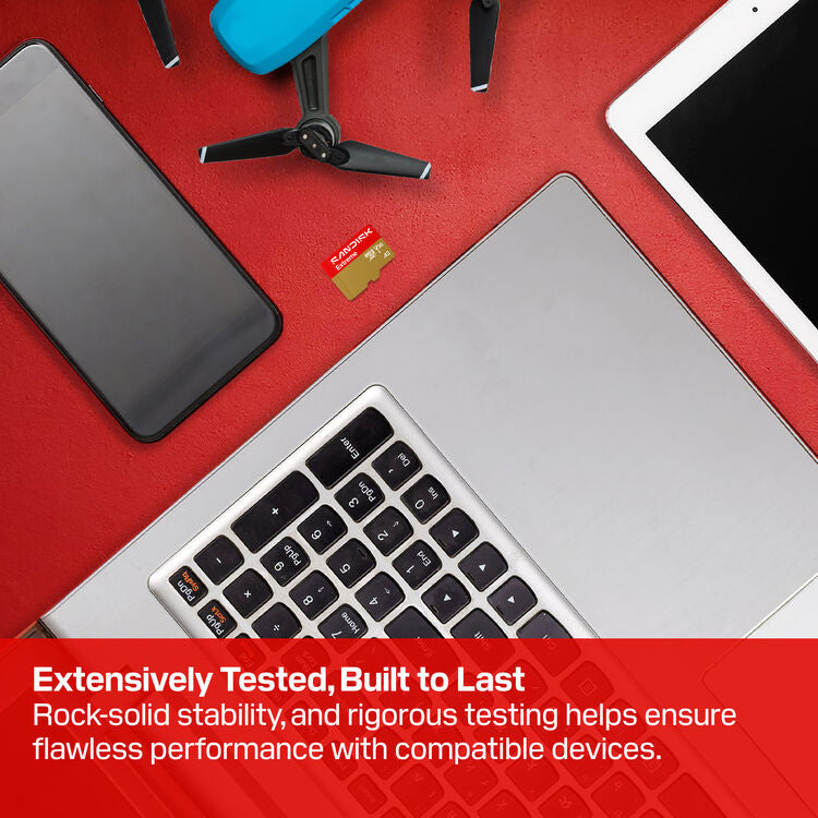 SanDisk Extreme UHS-I microSDXC Memory Card with SD Adapter