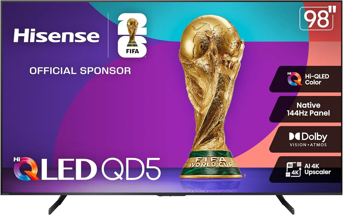 Hisense 98" Class QD5 Series Hi-QLED 4K UHD Smart Google TV