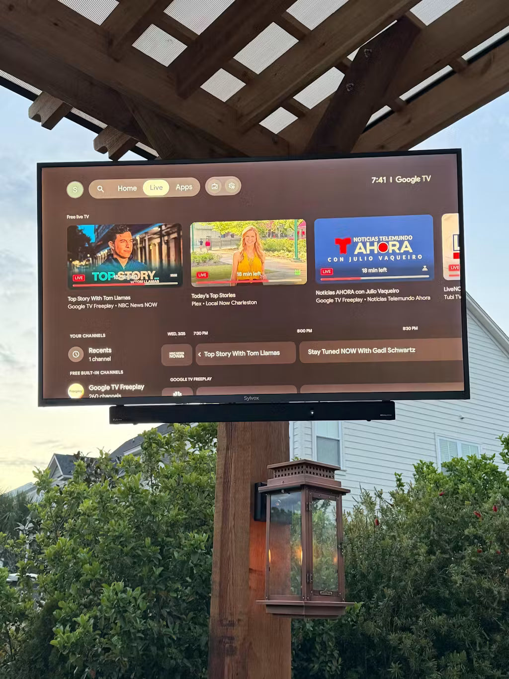 Sylvox 43" Deck Pro 3.0 Outdoor 4K Weatherproof Smart Google TV (2026)