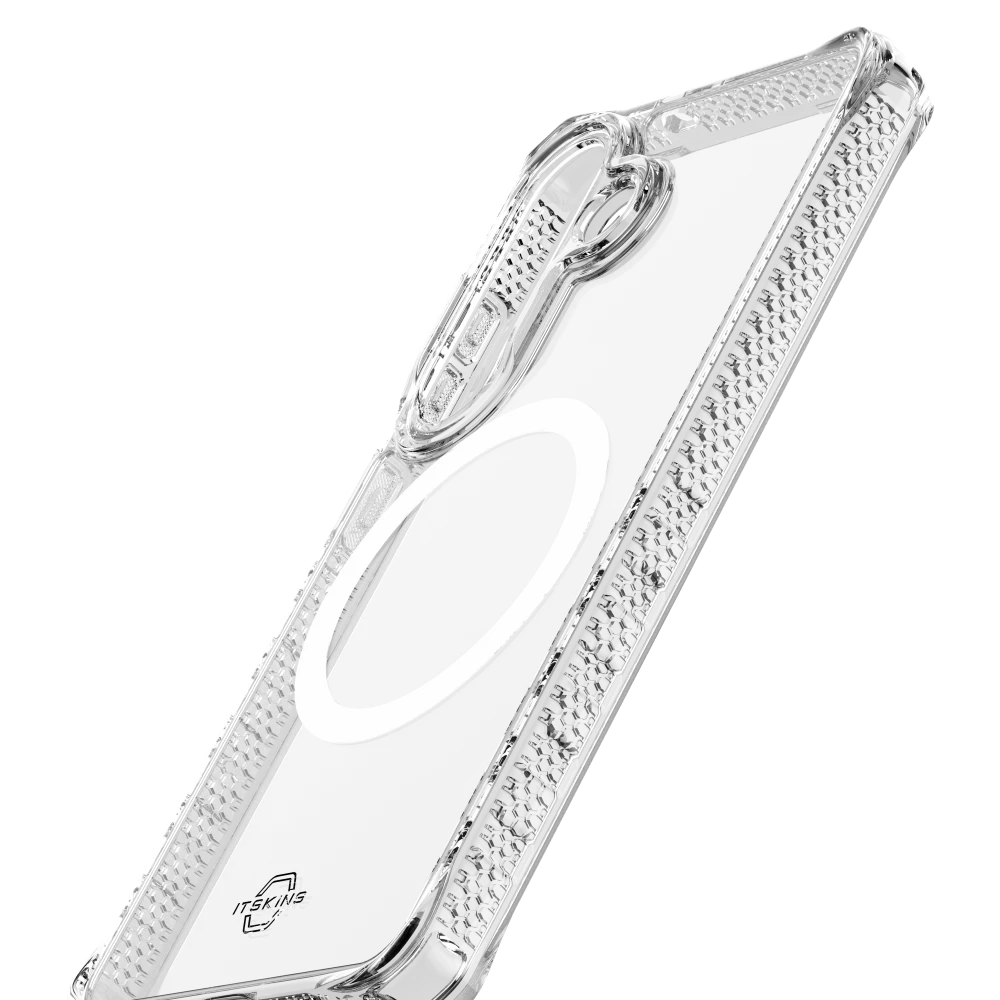 ITSKINS - Hybrid_R Clear MagSafe Case for Samsung Galaxy S26 Plus - Clear