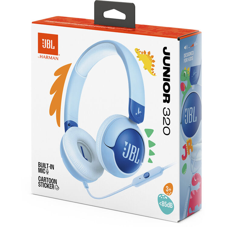 JBL Junior 320 Kid Safe On-Ear Wired Headphones