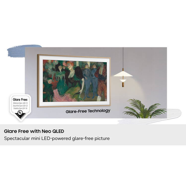 Samsung LS03HW The Frame Pro 55" 4K HDR Smart Quantum Dot Mini-LED TV (2026)