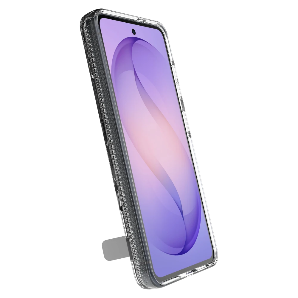 ZAGG - Crystal Palace Snap Case with Kickstand for Samsung Galaxy S26 - Clear