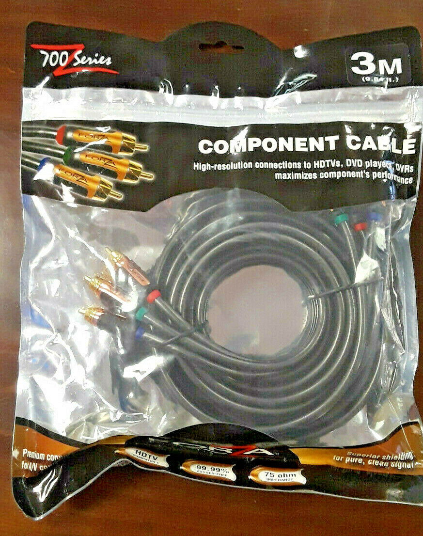 FORZA-700 SERIES 40717 700 Series Component Video Cables (3m)