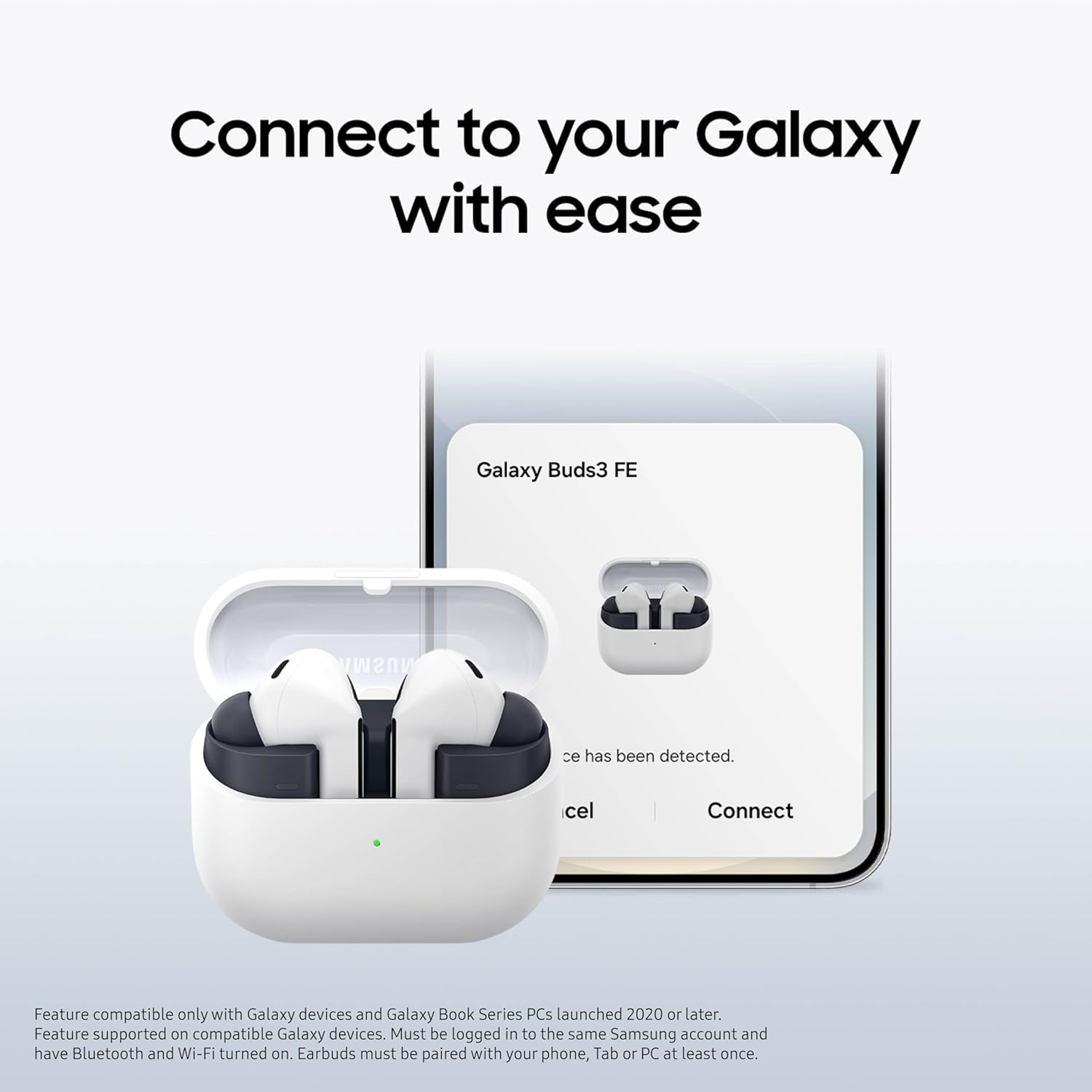 Samsung Galaxy Buds 3 FE AI True Wireless Bluetooth Earbuds