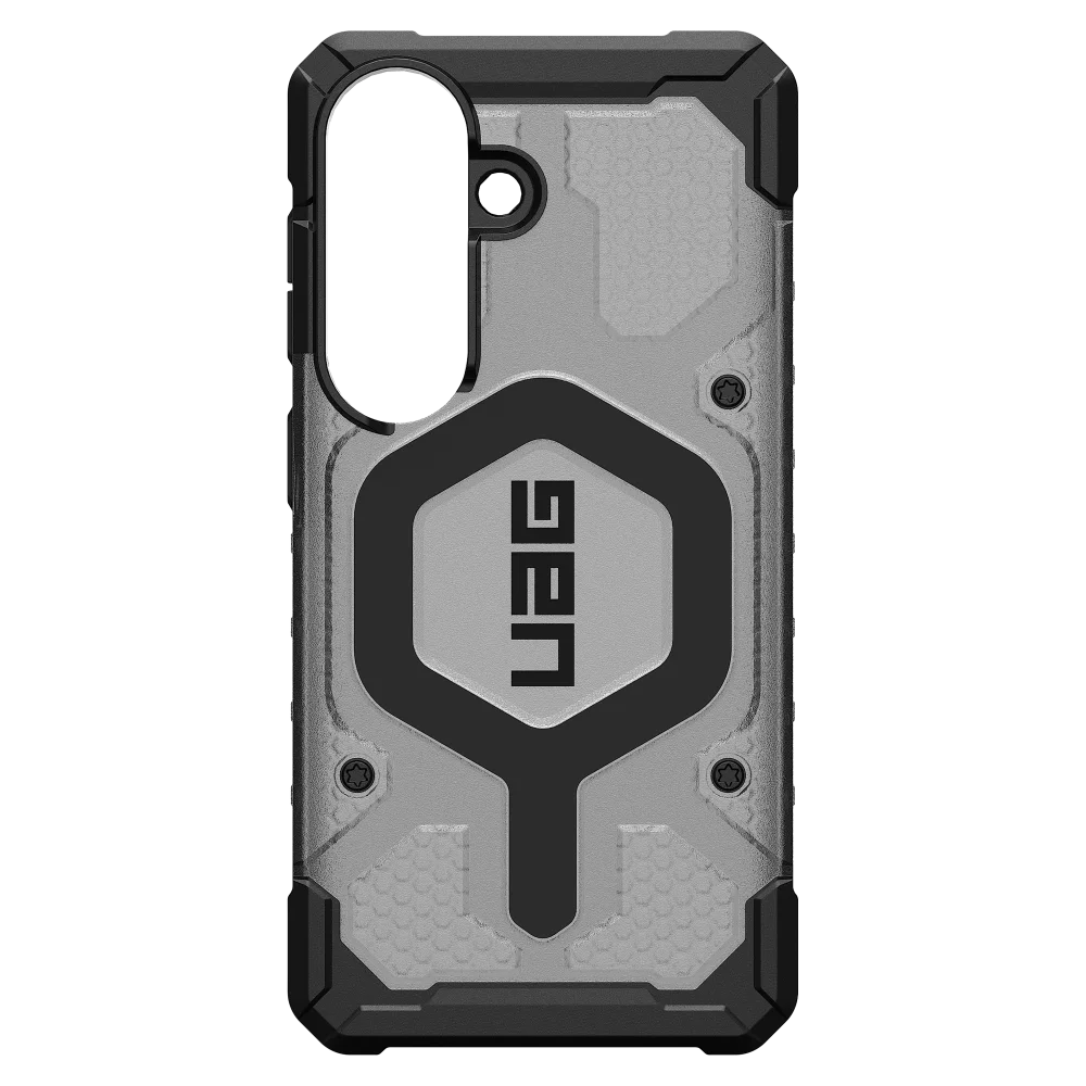 Urban Armor Gear (UAG) - Pathfinder Clear Case with Magnet for Samsung Galaxy S26 - Ash and Black