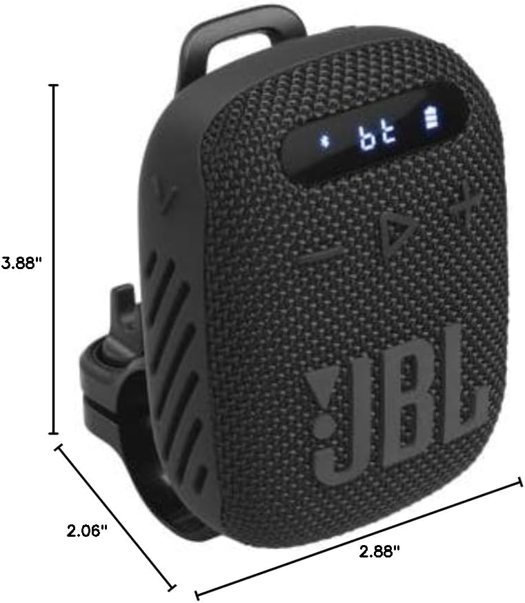 JBL Wind 3 FM Bluetooth Handlebar Speaker