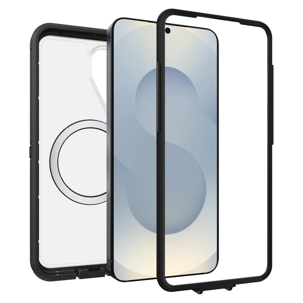 OtterBox - Defender Pro XT Clear Magnetic Case for Samsung Galaxy S26 - Dark Side