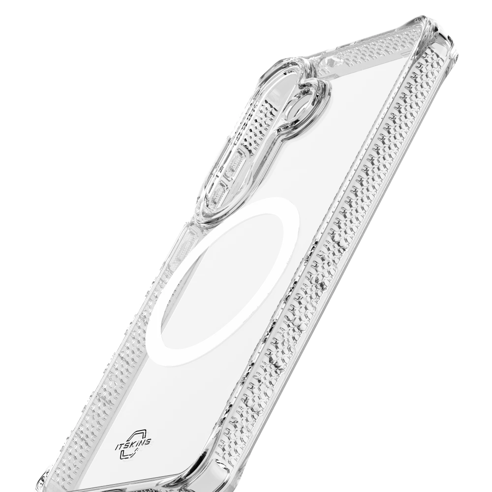 ITSKINS - Hybrid_R Clear MagSafe Case for Samsung Galaxy S26 - Clear