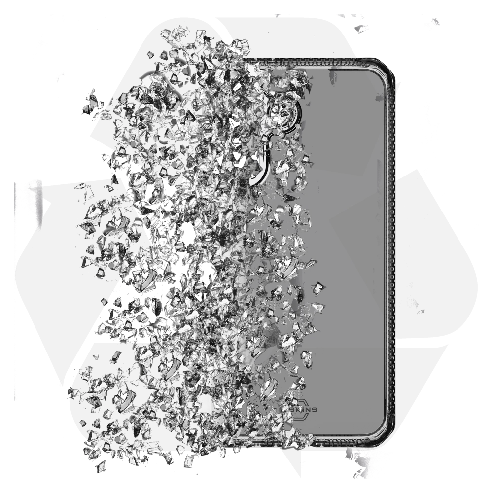 ITSKINS - Spectrum_R Clear Case for Samsung Galaxy A37 5G - Smoke