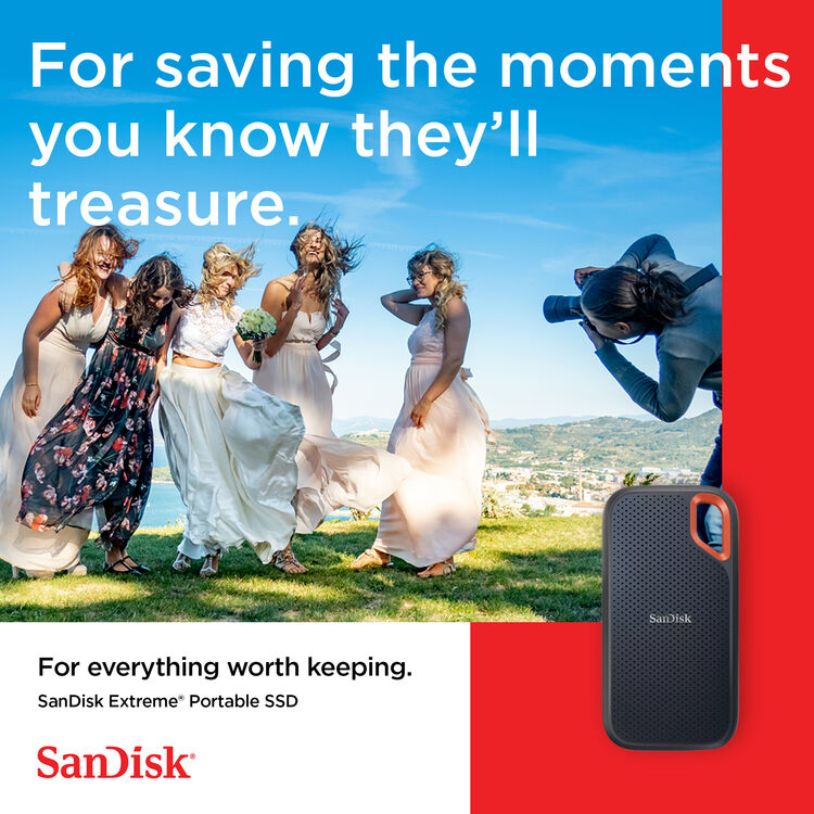 SanDisk 1TB Extreme Portable SSD V2