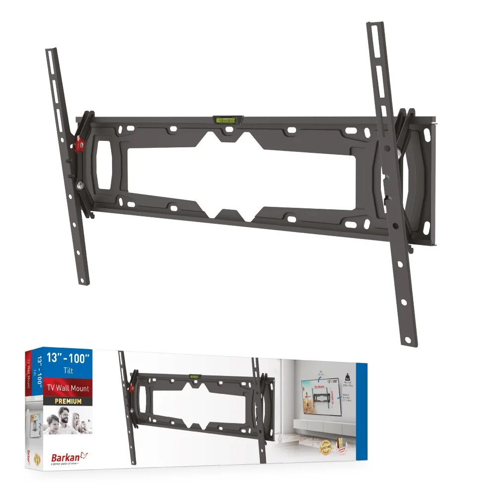 Barkan E410+ 13"-100" Auto Locking Tilt TV Wall Mount