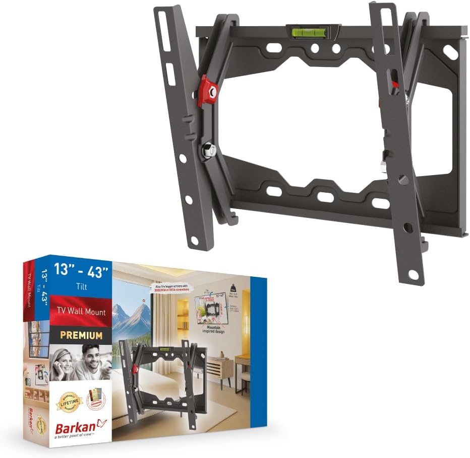 Barkan E210+ 13"-43" Auto Locking Tilt TV Wall Mount