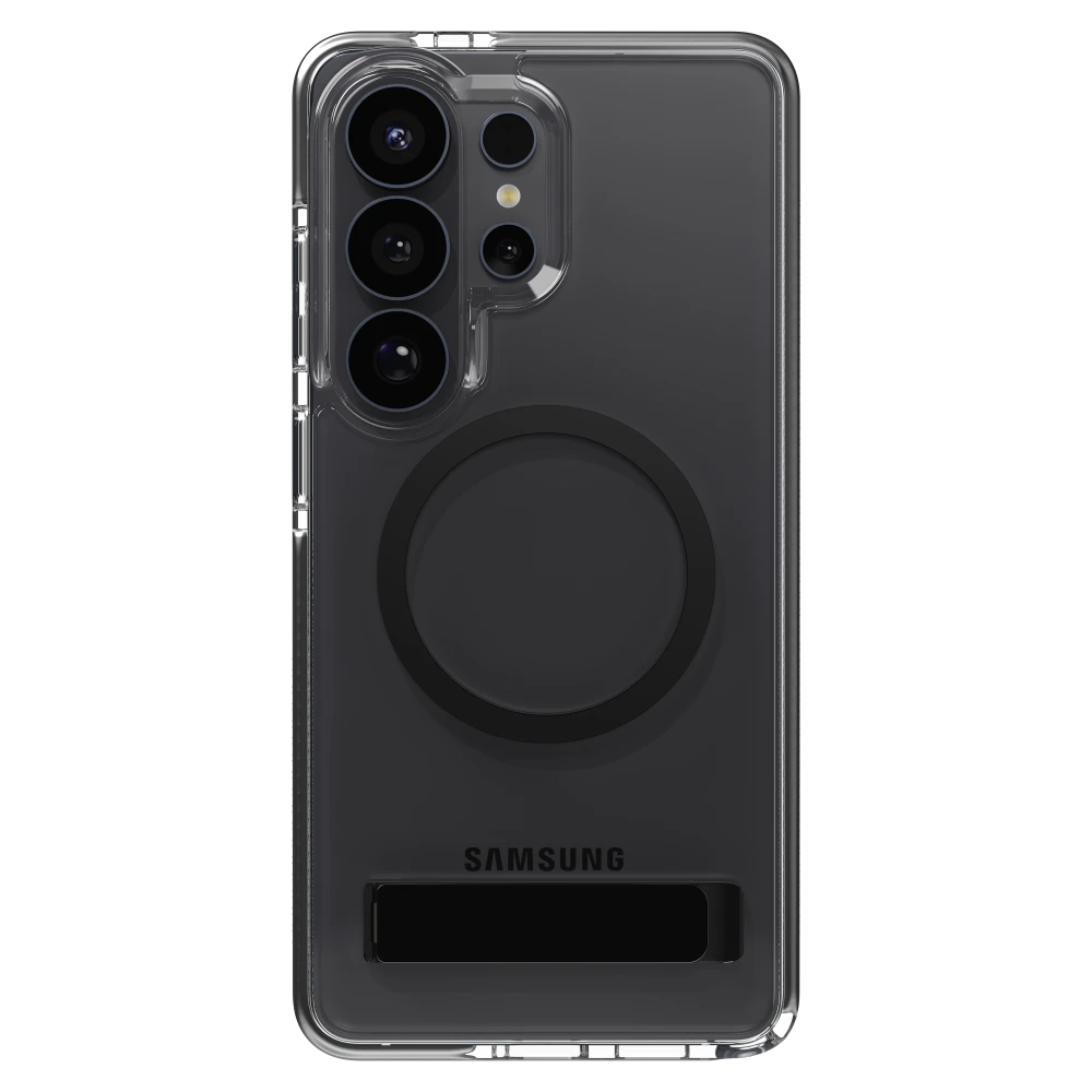 ZAGG - Santa Cruz Snap Case with Kickstand for Samsung Galaxy S26 Ultra - Black