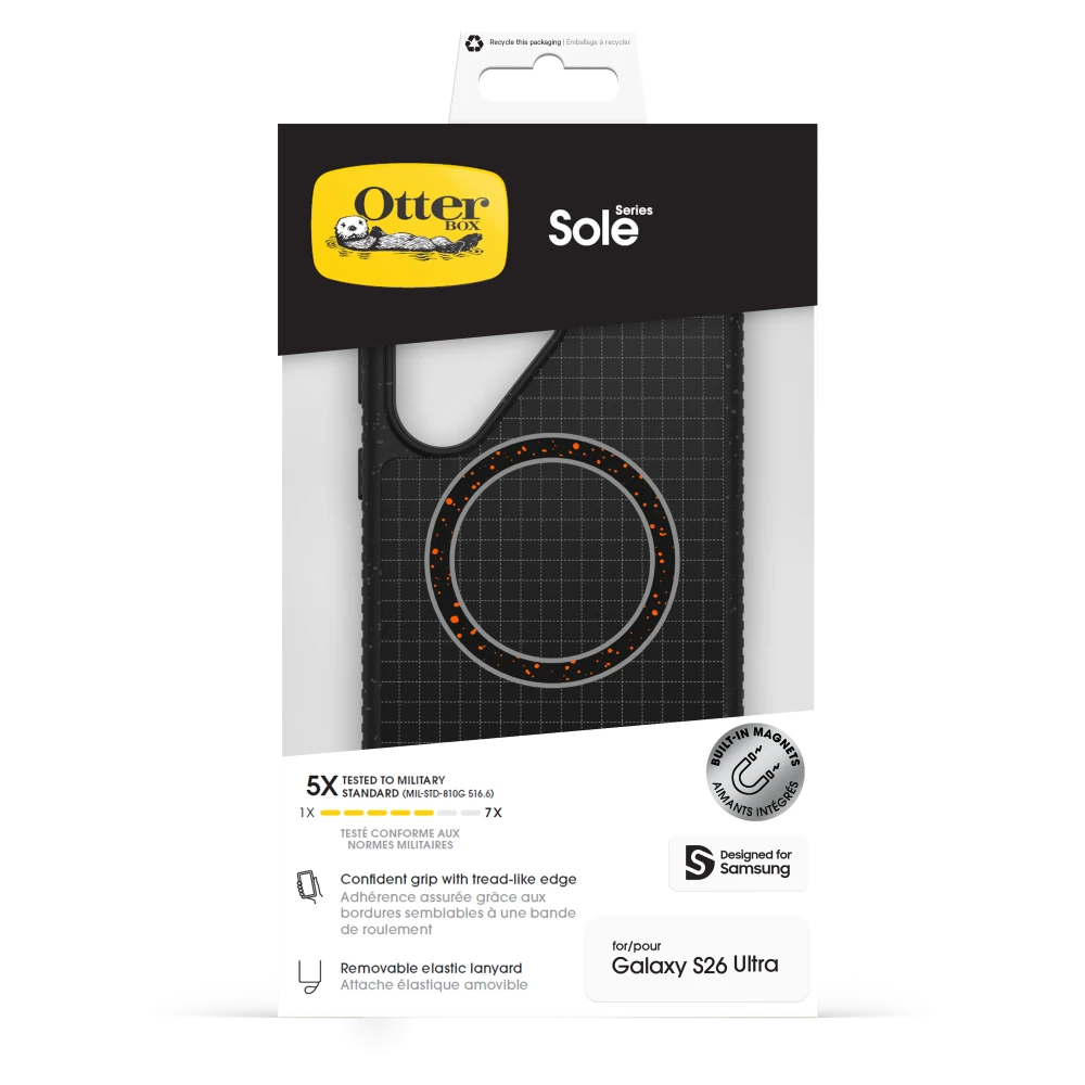 OtterBox - Sole Magnetic Case for Samsung Galaxy S26 Ultra - Midnight Circuit