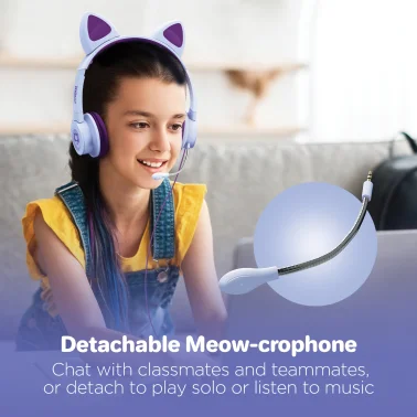 HyperGear Kombat Kitty Gaming Headset for Kids