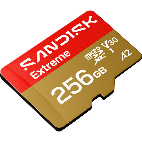 SanDisk Extreme UHS-I microSDXC Memory Card with SD Adapter