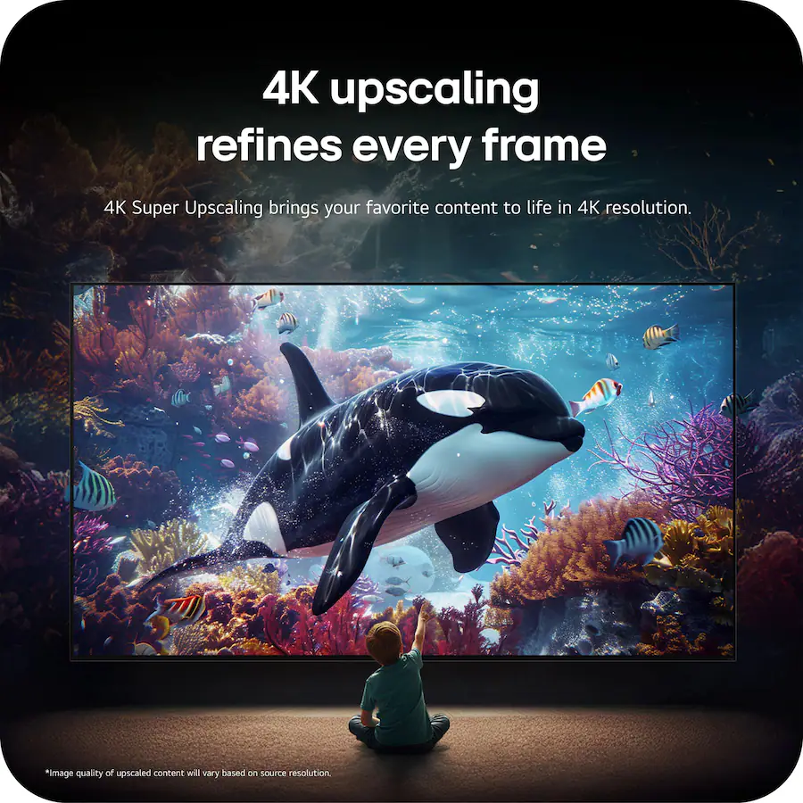 LG 50" NU80 4K Nano UHD AI Smart TV (2026)