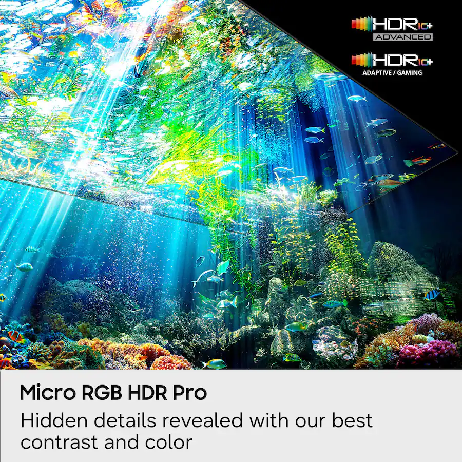 Samsung R95H Series 75" Micro RGB 4K UHD Glare-Free HDR Smart TV with SamsungVisionAI (2026)