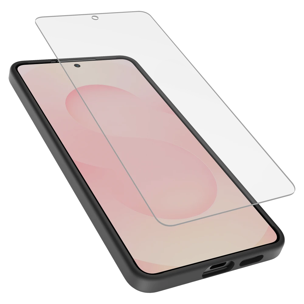 Case-Mate - Protection Pack Tough Case and FlexiShield Screen Protector for Samsung Galaxy S25 Edge (Black)